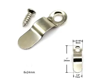  Otočná zaisťovacia svorka so skrutkou  + skrutka 24x7 mm